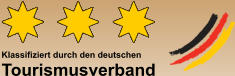Klassifiziert durch den deutschen Tourismusverband